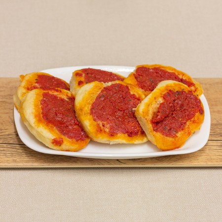 Pizzette rosse con lievito...